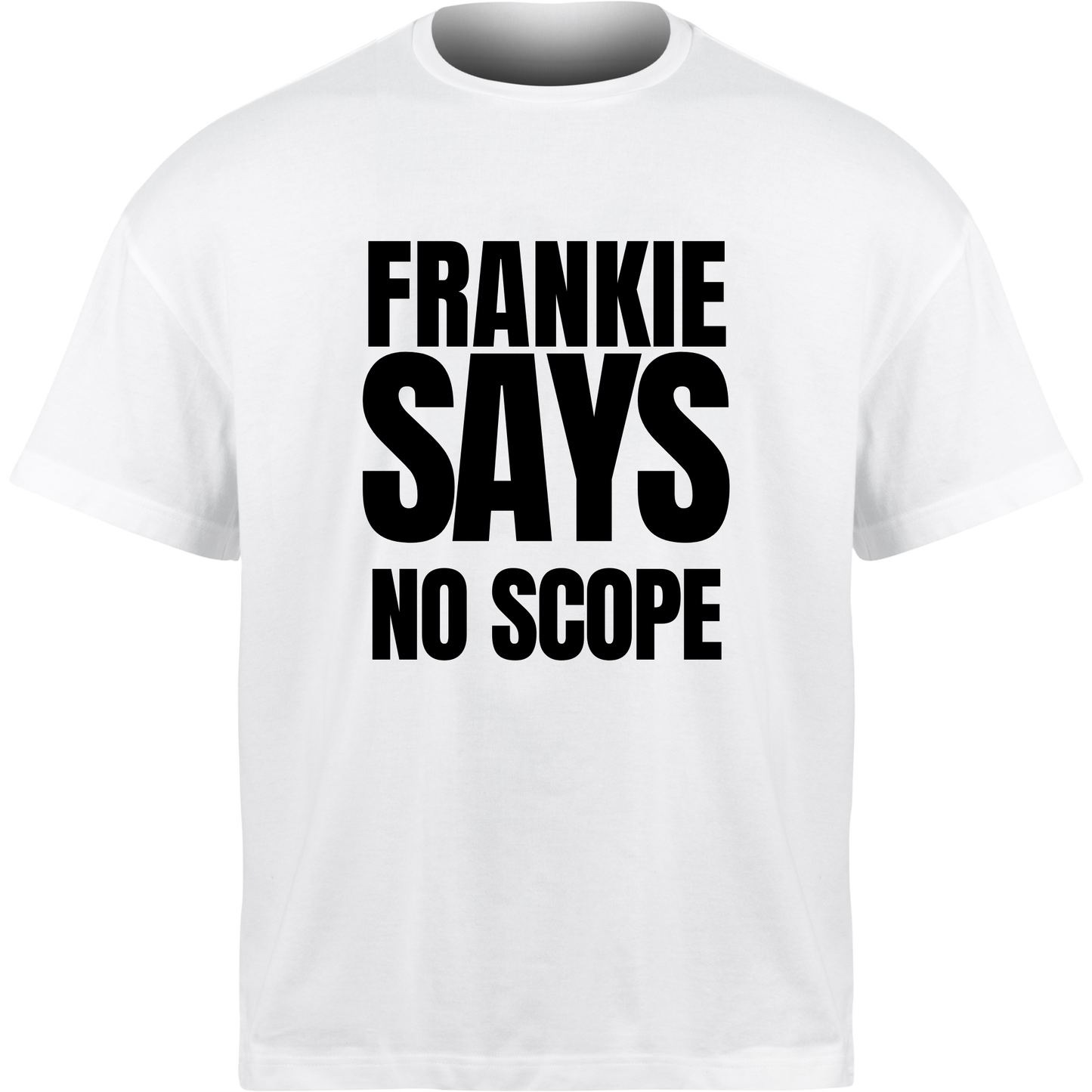 Frankie Says NO SCOPE T-Shirt